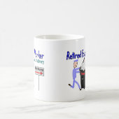 Mug La livraison retirée de bout de travailleur postal (Centre)