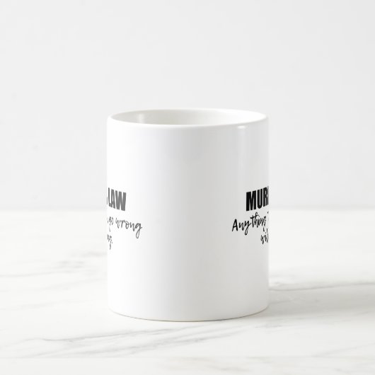 Mug La loi de Murphy (Centre)