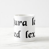 Mug La loi est dure, mais c'est la loi (Centre)