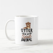 Mug La loutre gentille est mon poster de animal (Gauche)