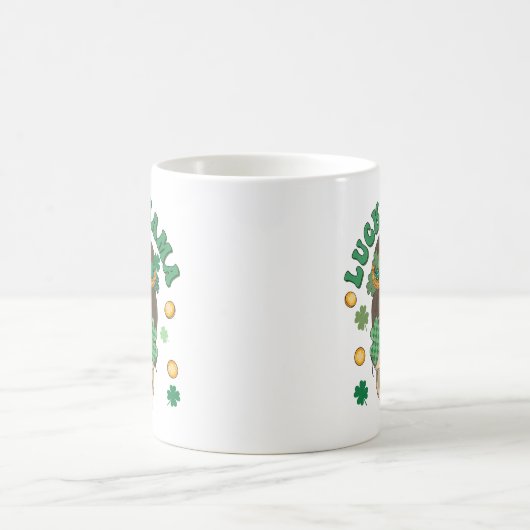 Mug La Lucky Mama Skeleton de St. Patrick (Centre)