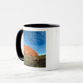 Mug La lueur rouge du célèbre Ayers Rock dans l'arrièr (Devant gauche)