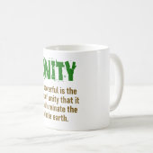 Mug La Lumière De L'Unité Est Si Puissante - Citation  (Devant droit)