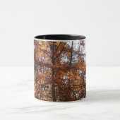 Mug La lumière du soleil dans l'arbre d'automne de la (Centre)