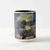 Mug La lune de récolte, le curry et les criques : (Centre)