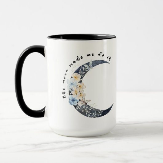 Mug La lune m'a fait le faire (Gauche)