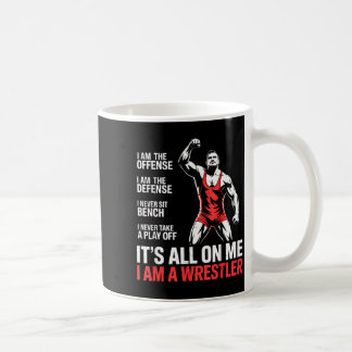 Mug La lutte de lutteur OffenseDefense