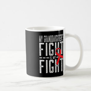 Mug La lutte de ma petite-fille est ma lutte contre le