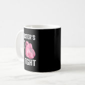 Mug La lutte de Soeur est ma lutte Conscience du cance (Devant gauche)