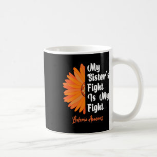 Mug La lutte de soeur est ma lutte contre la leucémie