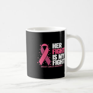 Mug La lutte est ma lutte contre le cancer du sein de