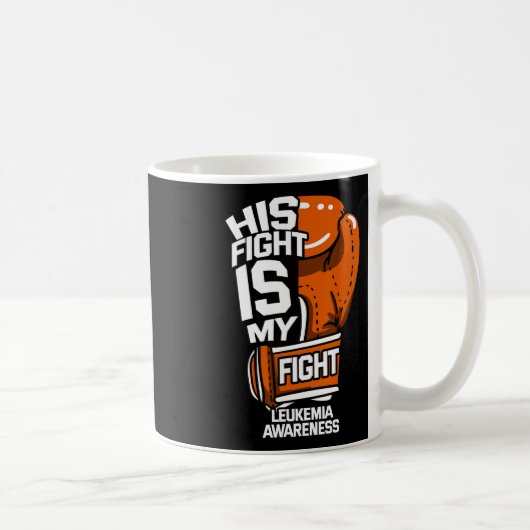 Mug La lutte est ma lutte Leucémie sensibilisation Can (Droite)