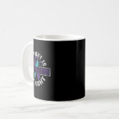 Mug La lutte est mon combat la prévention du suicide (Devant gauche)