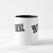 Mug La lutte est réelle (Centre)