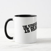 Mug La lutte est réelle (Gauche)