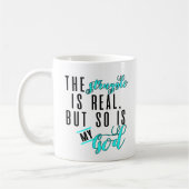 Mug La lutte est vrai bleu (Gauche)