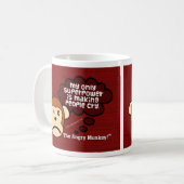 Mug La ma superpuissance plus puissante incite des (Devant gauche)