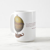 Mug La machine de vol de Nautisme Steampunk de (Devant gauche)