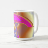 Mug La magie de l'été, 3D Art Abstrait (Devant droit)