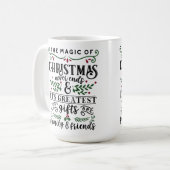 Mug La magie de Noël... (Devant gauche)