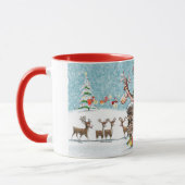 Mug La magie de Noël au pôle Nord (Gauche)