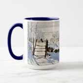 Mug La Magpie, célèbre peinture d'art (Gauche)