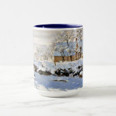 Mug La Magpie, célèbre peinture d'art (Centre)