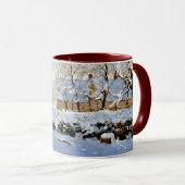 Mug La Magpie, célèbre peinture de Monet (Devant droit)