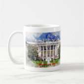 Mug La Maison Blanche à Washington DC – Façade Sud (Gauche)