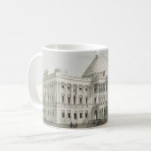 Mug La Maison Blanche, Capitole à Washington Lithograp (Devant gauche)