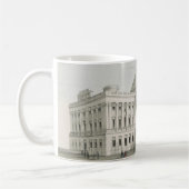 Mug La Maison Blanche, Capitole à Washington Lithograp (Gauche)
