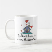 Mug La maison de Bubbie est où le coeur est (Gauche)