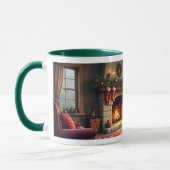 Mug La maison de grand-mère à Noël (Gauche)