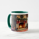 Mug La maison de grand-mère à Noël (Devant gauche)
