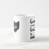 Mug La maison de l'Ohio est le coeur (Centre)