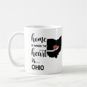 Mug La maison de l'Ohio est le coeur