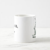 Mug la maison du hamster a édité le blanc dehors, (Centre)