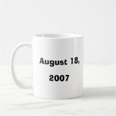 Mug la maison du hamster a édité le blanc dehors, (Gauche)