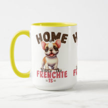 La maison est là où est le Frenchie | Joli Bouledo