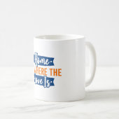 Mug La maison est là où l'Amour est (Devant droit)