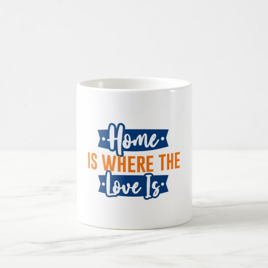 Mug La maison est là où l'Amour est (Centre)