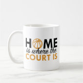 Mug La Maison Est Là Où Se Trouve La Cour (Gauche)
