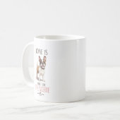 Mug La Maison Est Là Où Se Trouve Le Français (Devant gauche)