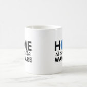 Mug La Maison Est Là Où Se Trouvent Les Vagues (Centre)