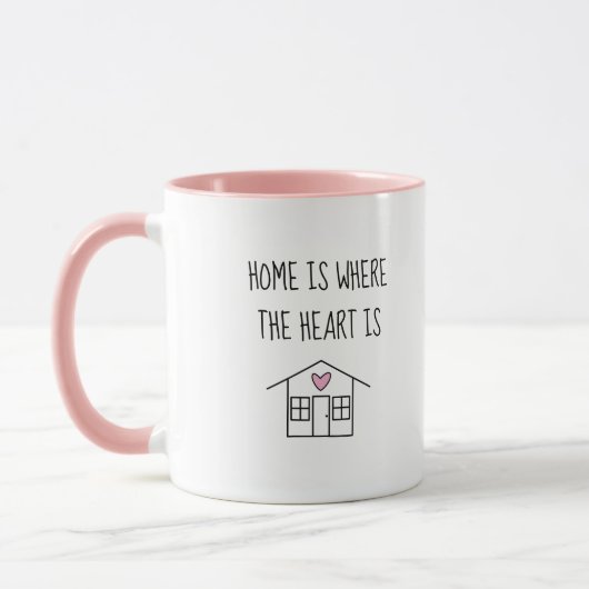 Mug La maison est le coeur (Gauche)