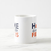Mug La maison est où est le terrain (Centre)