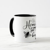 Mug La Maison Est Où Est Votre Miel (Devant gauche)