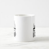 Mug La maison est où je campe (Centre)