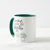 MUG LA MAISON EST OÙ MES PLANTES SONT (Devant gauche)
