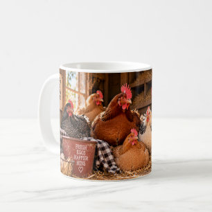 Mug La maison est où sont mes poules